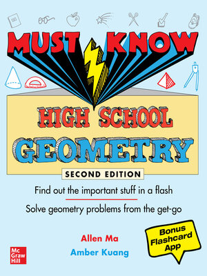 cover image of Must Know High School Geometry